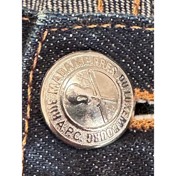 APC New Cure H Jean Tres Etroit‎ Jeans Dark Wash Sz 30 - Picture 9 of 13